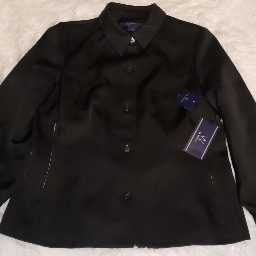 NWT W by Worth button down jacket